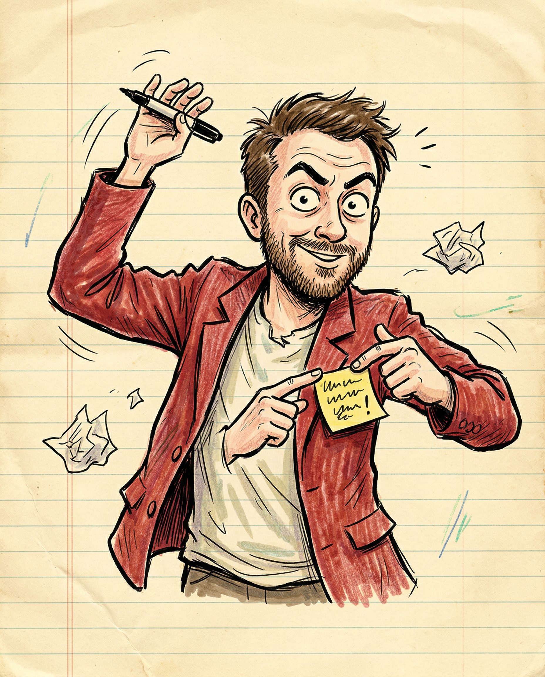 Cory character portrait for AI Dudes