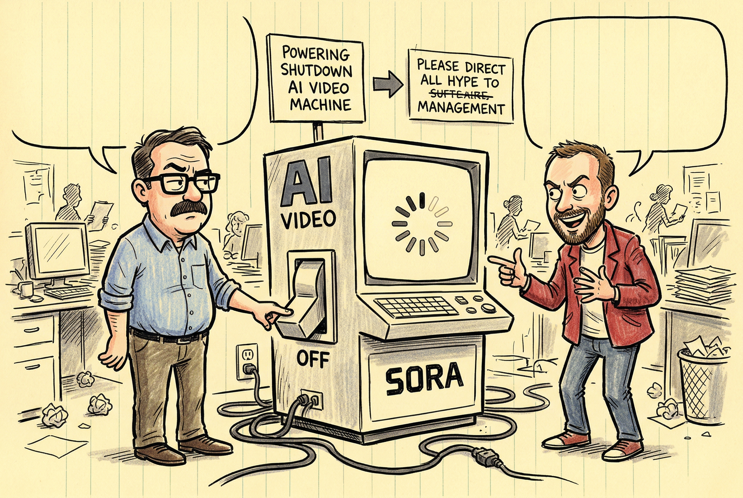 Sora Hits the Kill Switch, and Suddenly AI Video Has to Explain Itself